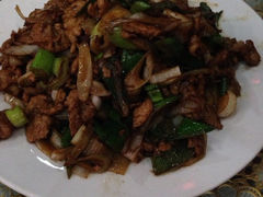 葱爆肉-三妮饭店(万人新天地店)