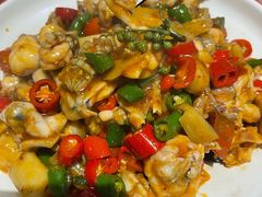 麻辣小炒牛蛙-叶派龙虾•招牌香辣蟹·海鲜(中海国际店)