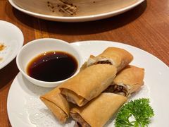 鸡丝鲜虾春卷-鼎泰丰(国金店)