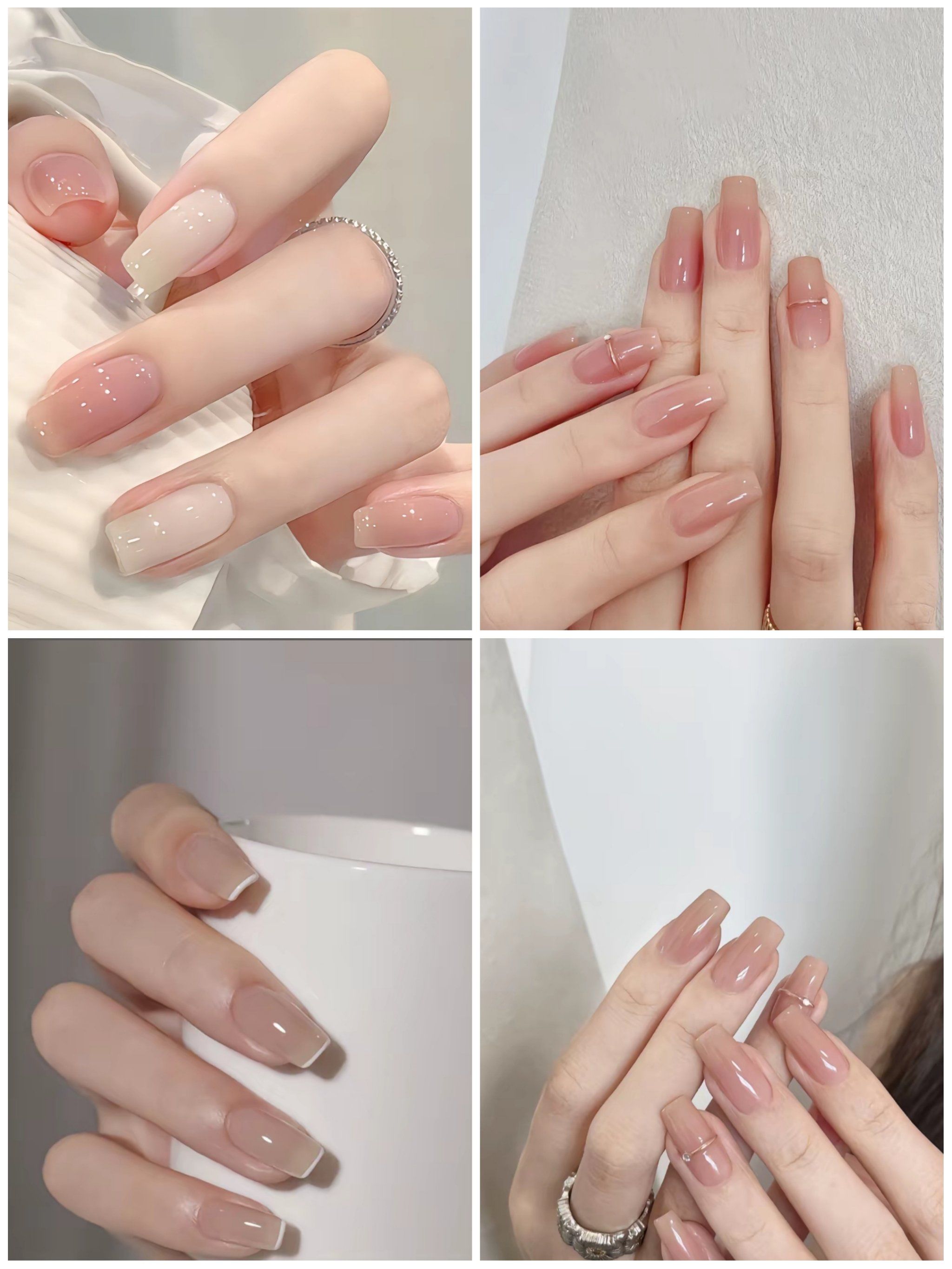 🎈裸色美甲✨大写的温柔💕