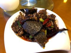 炒血粑鸭-临江餐馆二楼美食部落