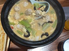 -东来菜馆•手抓海鲜家常菜•海鲜锅贴(鸽子窝店)