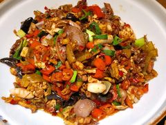 土家锅气爆鸡杂-吃饭皇帝大(合生汇店)