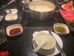 手工鲜虾滑-捞王猪肚鸡火锅(财富中心店)