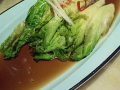 油淋脆菜心-绿茶餐厅(光谷世界城步行街店)