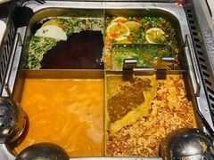 酸辣沙棘锅半锅-海底捞火锅(奥体南路店)