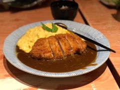 金咖喱熔岩蛋包饭猪排饭-堂本家洋食别馆·炸猪排(中心城店)
