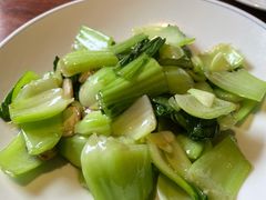 青菜炒蘑菇-大牌大·传统杭帮菜(湖滨店)