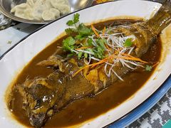 红焖深海鲽鱼-崴海渔村(虹梅路店)