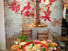 -陈叉子钢盆烤肉(中原万达店)