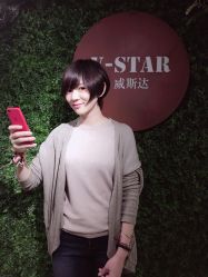 免打理柔美修颜短发-V-STAR威斯达•高级私人定制