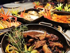 现烤羊排-杭州钱江新城万怡酒店-西餐厅