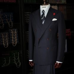 -怒马会 全麻衬西装高级定制