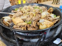 猪牛混炒-朝族高丽火盆(长白山总店)
