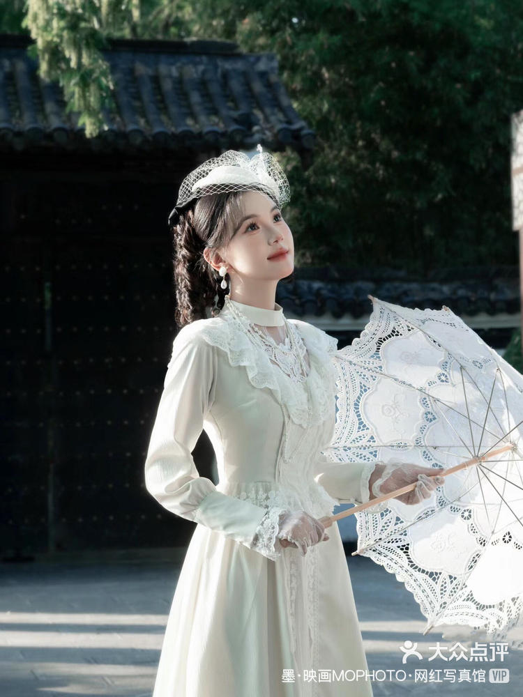 汉服韵味漫步东方民国风留洋大小姐