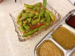 椒麻毛豆-白仁仔· 活烤海鲜 宵夜(豫园店)