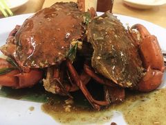 黑胡椒炒螃蟹-明记烧鱼美味店