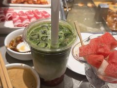 莓莓抹茶牛乳-海底捞火锅(公益西桥店)