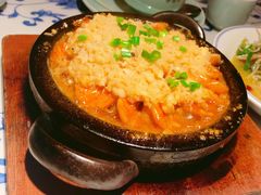 石板蒜蓉虾-小菜园新徽菜(常州武进吾悦店)
