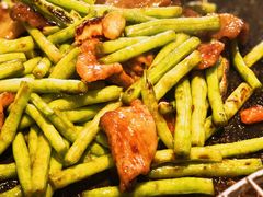 乡下虾酱炒豆角-广府乡下·饭庄(新港东路店)