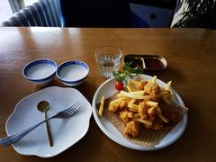鸡米花薯条双拼-花舍·新派粤菜·西餐·下午茶(亚运村·鸟巢店)