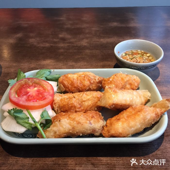 大头虾越式风味餐厅(光明广场店)越式香炸墨鱼卷图片