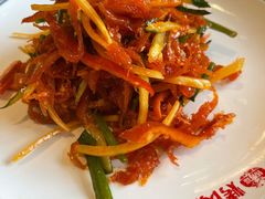 拌明太鱼-韩香福烤肉庄园(荣成店)