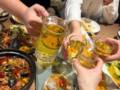-街角等你.大连海鲜烧烤.经典铁板海鲜串(西安路店)