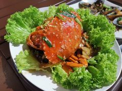 葱爆螃蟹-牛车水美食街