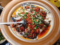 剁椒鱼头-老妈下饭菜·老字号三下锅(南庄坪店)