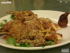 蒜香芝麻鸡-上海小南国(国会店)