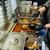 冬天来一碗热腾腾牛杂饭～
