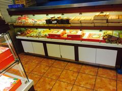 面包甜点陈列柜-长发西饼(道前店)