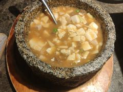 石锅鸡汤豆腐-绿茶餐厅(天津天河城店)