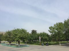 -城墙带状公园-大同古城墙广场停车场
