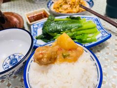 蘸水青菜-蜗牛小馆醉乡民谣云南菜(惠新西里店)