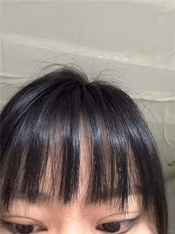 刘海打薄真的很村