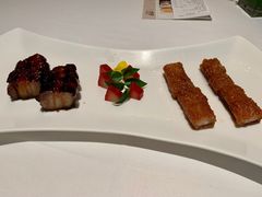 黑叉烧拼脆皮叉烧-炳胜公馆(珠江新城店)