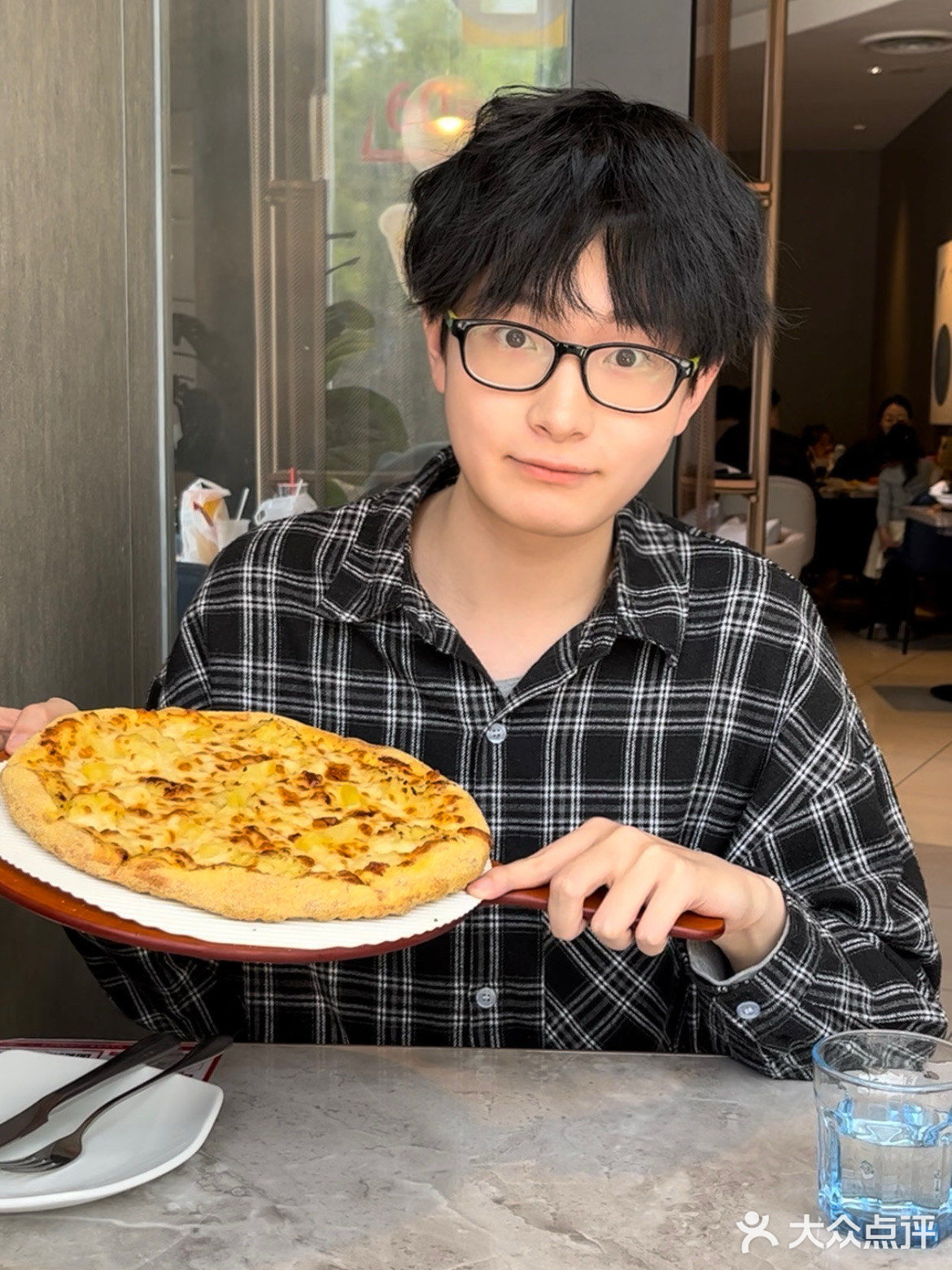 任何人不来吃这款披萨我真的会伤心 OK？