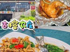 -古榕农庄·桑拿簸箕菜·招牌泥焗鸡(清远长隆店)