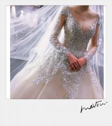 点击看大图 -艾米丽婚纱礼服