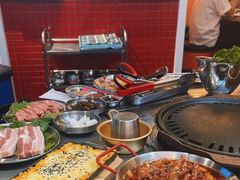自助取餐区-欧巴烤肉(创富世纪店)