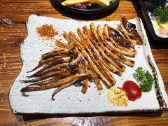 现烤整只大鱿鱼-小川洋风料理(街道口店)