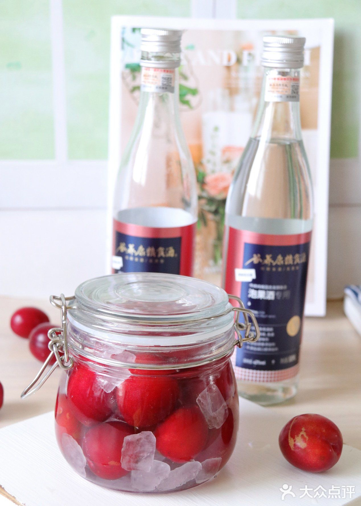 自酿水果酒～李子酒!夏日小仙女的最爱!