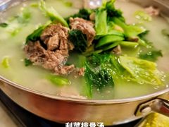 刮菜排骨汤-光头匠