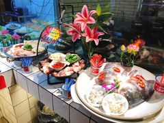 自助取餐区-阿财老铺·老蚌埠龙虾城(华夏总店)