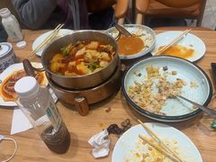 新疆大盘鸡-西部马华清真兰州牛肉面·烧烤夜市(关东店)