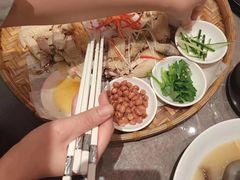 多多姜葱芫茜捞鸡-禾府酒家·传统广府味(番禺店)