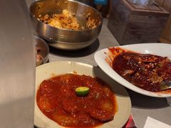 -草家酱蟹炭火烤肉店(珲春南路一店)