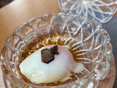 鱼籽酱配黑松露温泉蛋-解放碑威斯汀酒店-知味国际美食餐厅